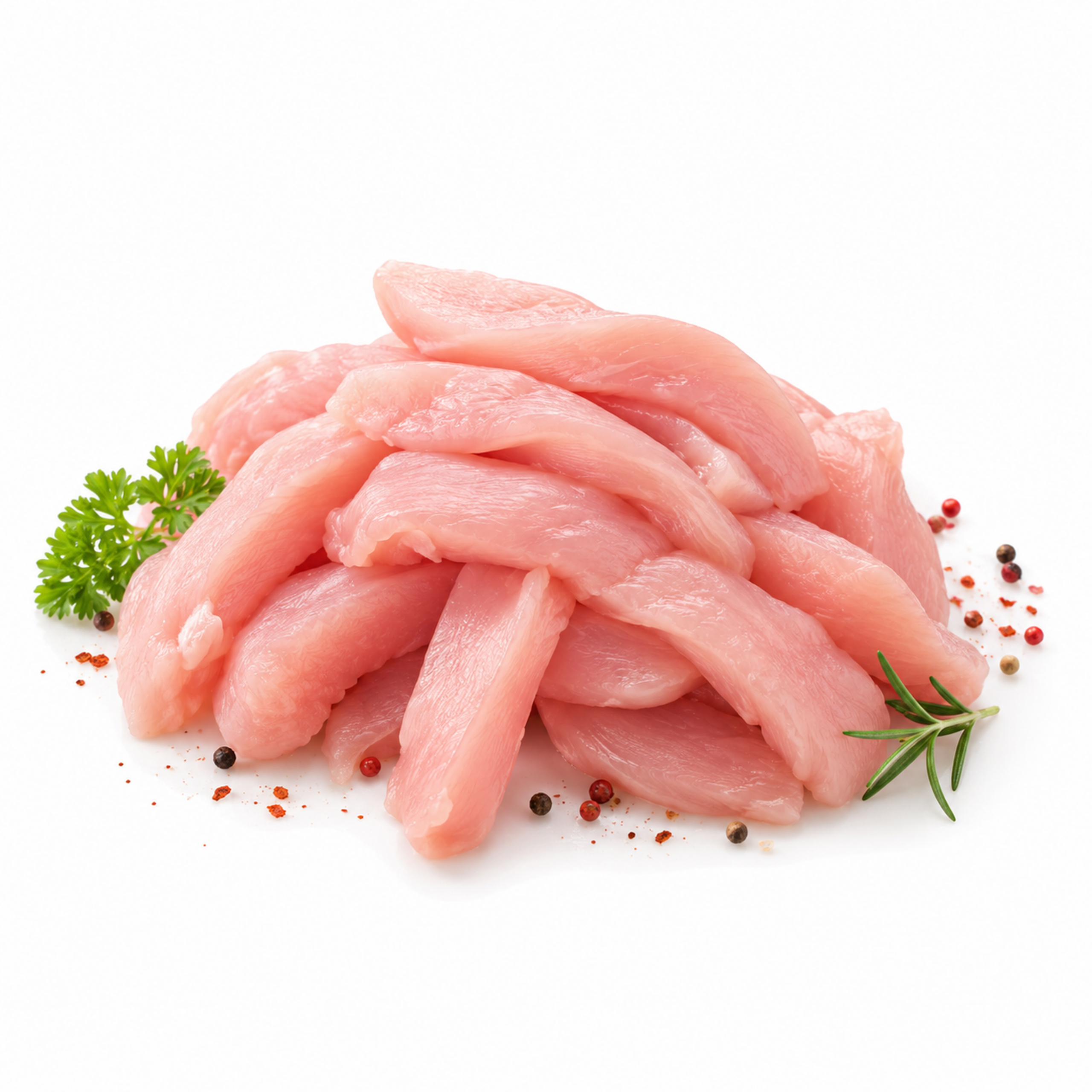 BIO Putenfleisch geschnetzelt- Einzelfuttermittel für Hunde und Katzen